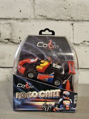 Cobra RC Go Kart Set 3/4 NIB 35MHz Vintage RC Racer Lot